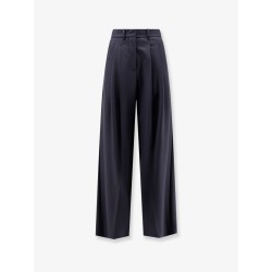 Wool blend trousers with pinces