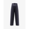 Wool blend trousers with pinces