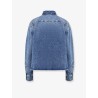 Denim shirt with Logo Patch