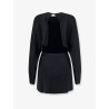 Mini Lenght Dress with gold metal detail