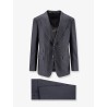 Single-breasted wool suit