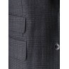 Single-breasted wool suit