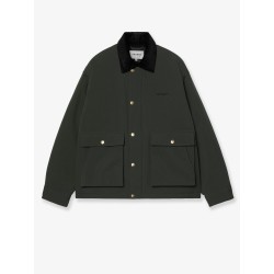 Quentin nylon jacket with embroidered logo on the front