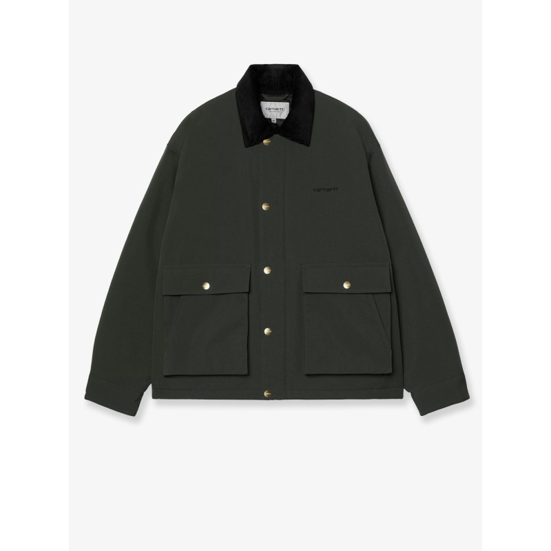 Quentin nylon jacket with embroidered logo on the front