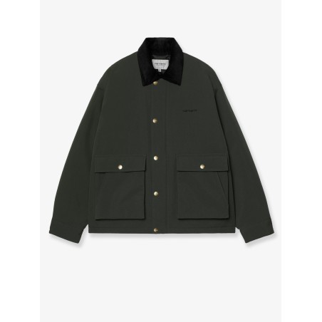 Quentin nylon jacket with embroidered logo on the front