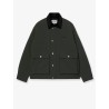 Quentin nylon jacket with embroidered logo on the front