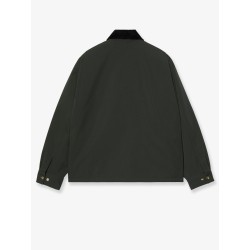 Quentin nylon jacket with embroidered logo on the front