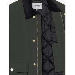 Quentin nylon jacket with embroidered logo on the front