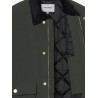 Quentin nylon jacket with embroidered logo on the front