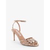 Tequila sandals with crystal detail