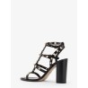 Rockstud leather sandals with iconic all-over studs