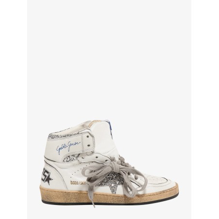 Sky Star leather with a used effect sneakers