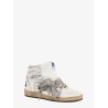Sky Star leather with a used effect sneakers