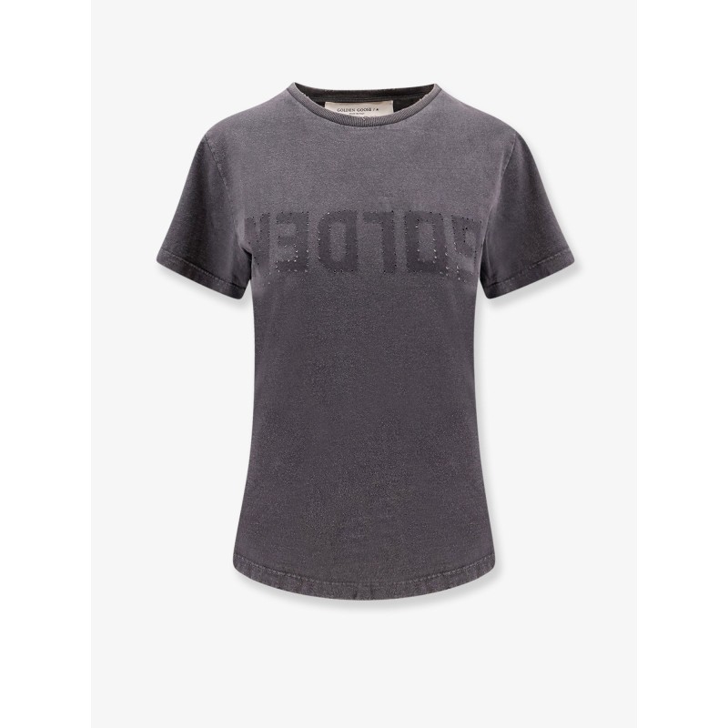 Doris cotton T-shirt with logo detail