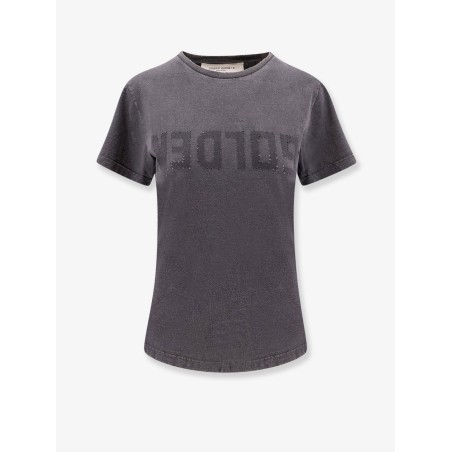 Doris cotton T-shirt with logo detail