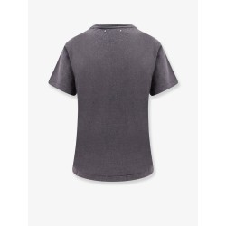 Doris cotton T-shirt with logo detail