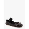 Leather ballet flats