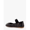 Leather ballet flats