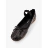 Leather ballet flats