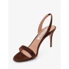 So Nude suede sandals