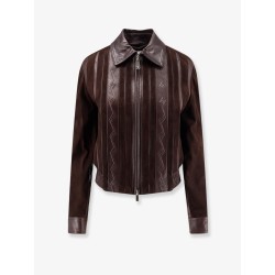 Leather and suede jacket
