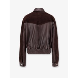Leather and suede jacket