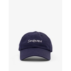Cotton hat with embroidered logo