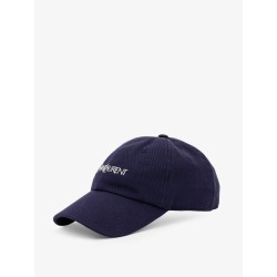 Cotton hat with embroidered logo