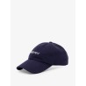 Cotton hat with embroidered logo