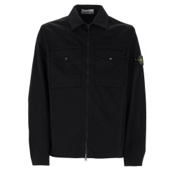 OVERSHIRT CON ZIP E TASCHE SUL PETTO