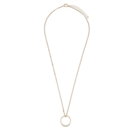 COLLANA CON ANELLO MINIMAL LOGO