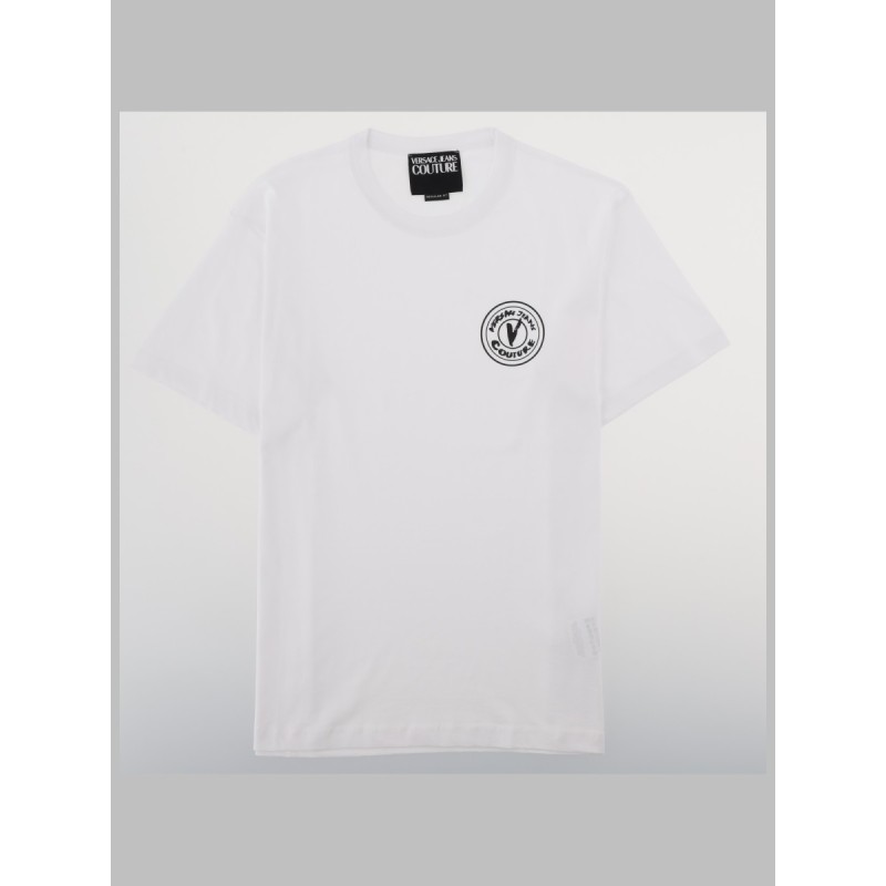 T-SHIRT CON "V EMBLEM" RICAMATO