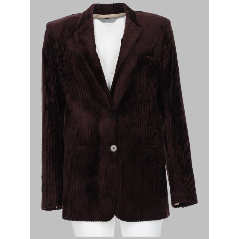 GIACCA CORDUROY MONOPETTO