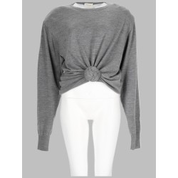 MAGLIA LEGGERA CON NODO