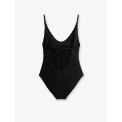 Scoop nylon one-piece swimsuit