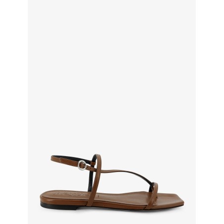 Ella flat leather sandals