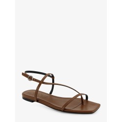 Ella flat leather sandals
