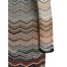 Chevron lamé dress