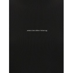 Ribbed sweater with logo