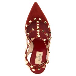 Valentino Garavani 'Rockstud'ankle strap pumps