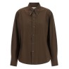 Pointed collar shirt