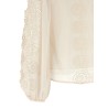 'Lucky' embroidered blouse