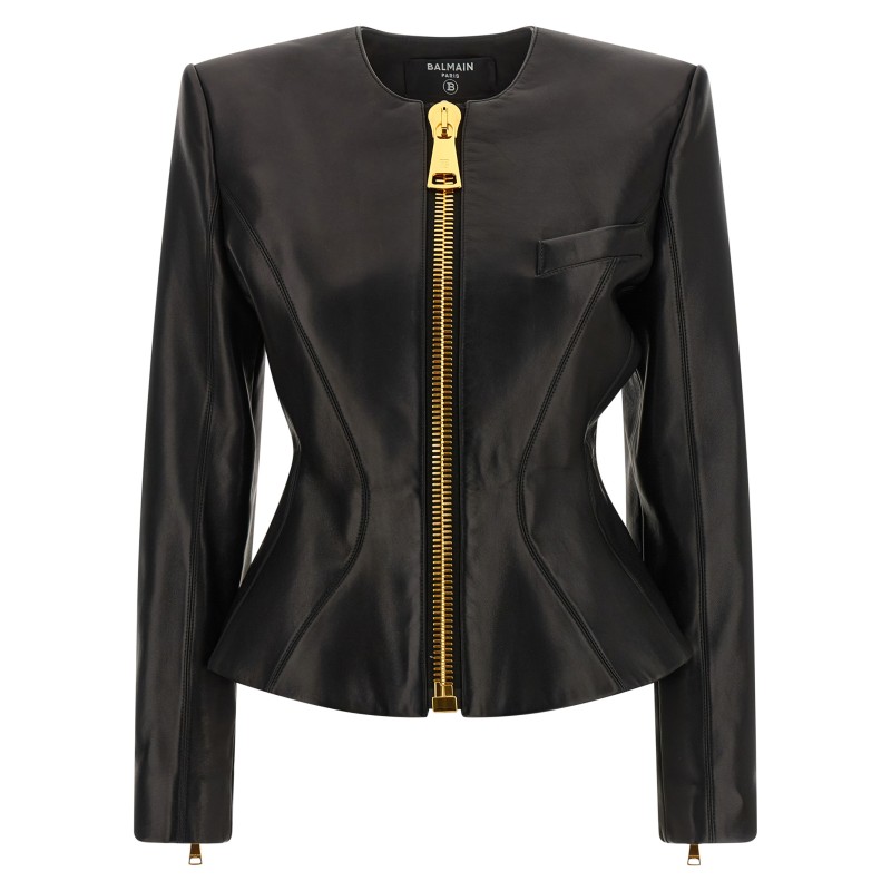 Leather jacket