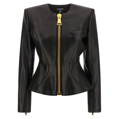 Leather jacket