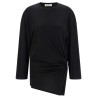 Metallic detail dress
