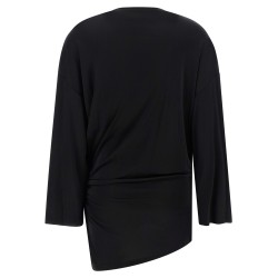 Metallic detail dress