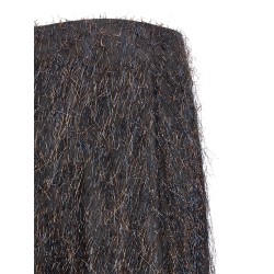 Skirt with metallic fringes