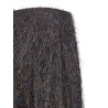 Skirt with metallic fringes