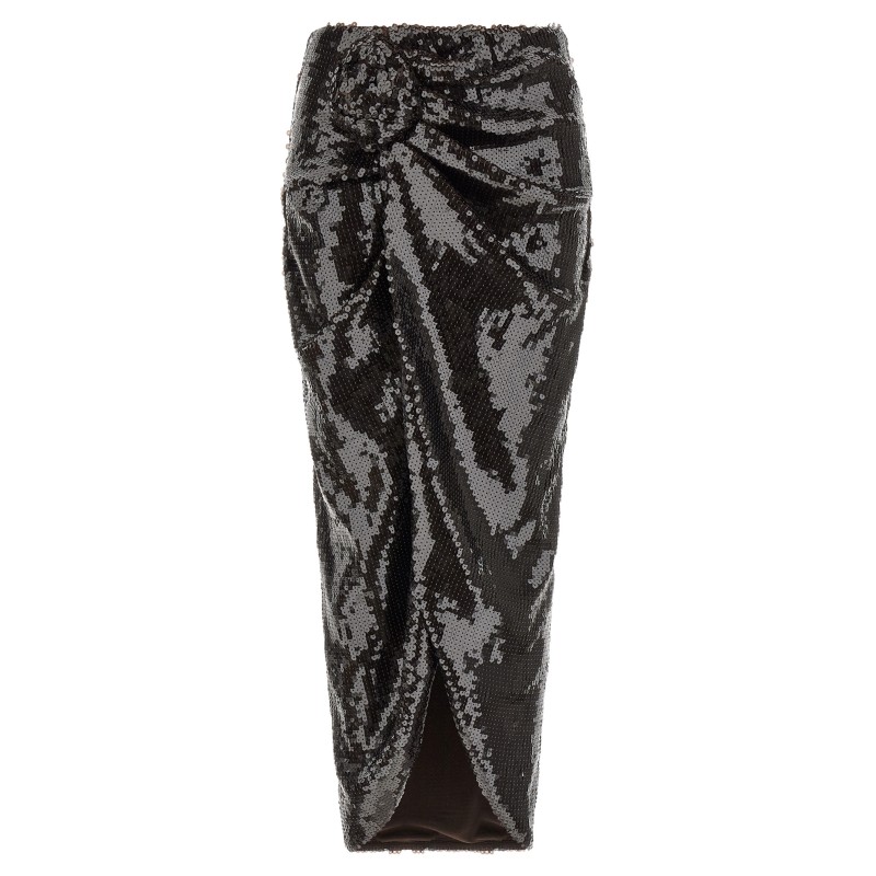 'Sequins Knot' skirt