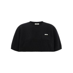 Wool and cashmere top